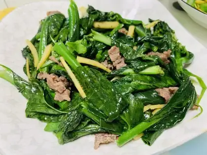 Mustard beef