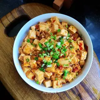 Spicy farmers' tofu