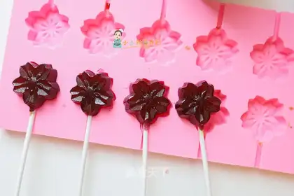 Blueberry lollipop