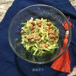 A bitter peanut salad