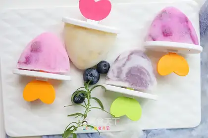 A yogurt popsicle