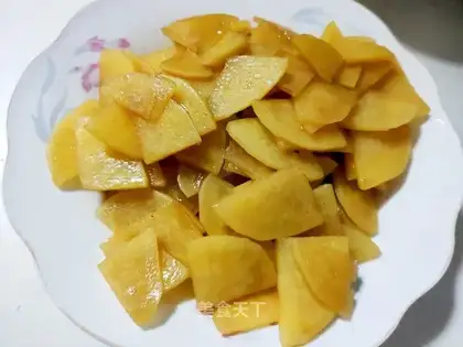 Homemade potato chips