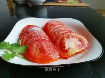 Sugar with tomatoes