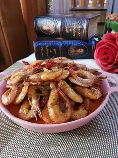 Shrimp onions