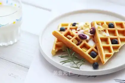 Milk waffles