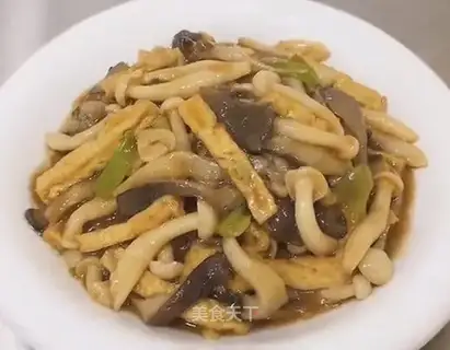 Mushroom tofu