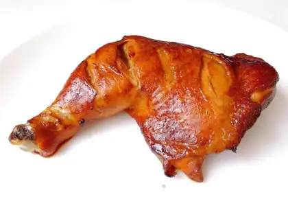 Honey roasted chicken legs