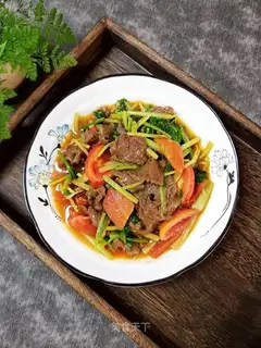 Beef celery