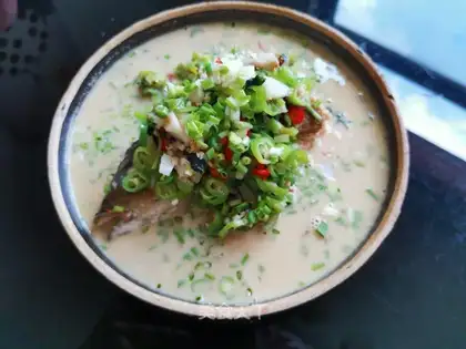 Boiled fish