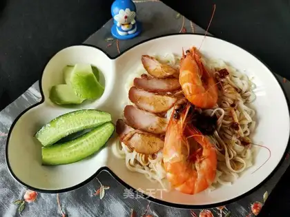Shrimp noodles