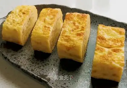 A thick egg burn
