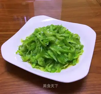 A cold, bitter melon