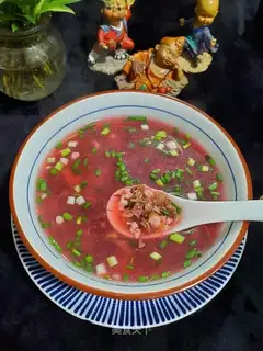 Red mushroom meat