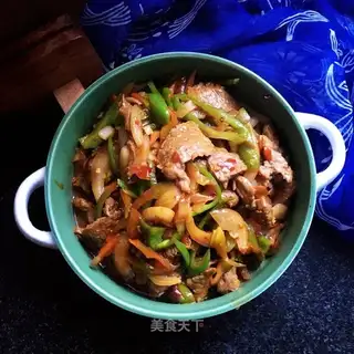 Onion pepper roast beef