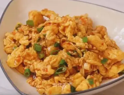 Soy fried eggs