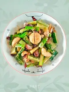 Fishcake salad