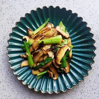 Fry mushrooms