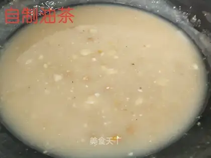 Homemade oil tea