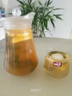 Mint lemon tea