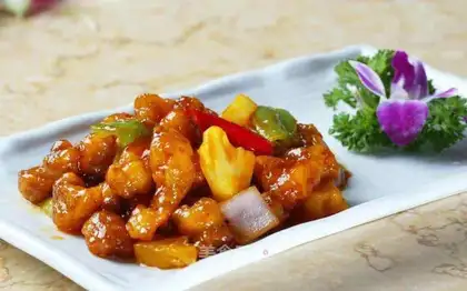 Pineapple curry, easy to make
