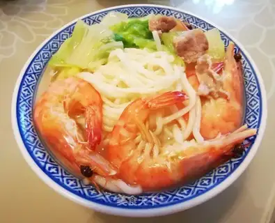 Shrimp noodles