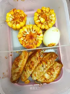 Chicken wing corn eggs in Orleans