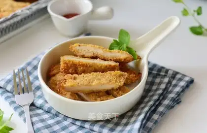Frozen air chicken steak