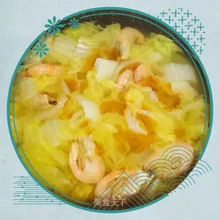 Sweet shrimp doll soup