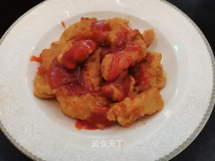 Softly fried dragonfish