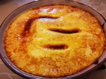 Shrimp steamed eggs