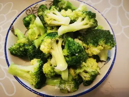 Garlic broccoli