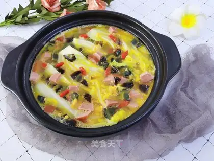 We'll have soup and doll food