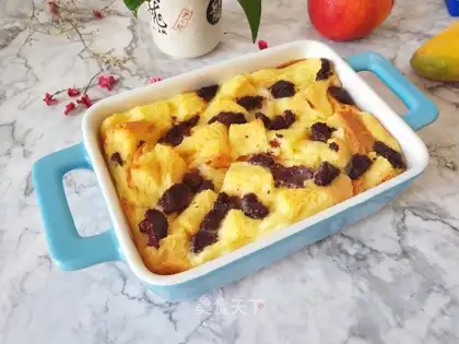 Toast pudding