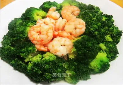 Shrimp broccoli