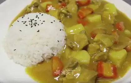 Curry chicken