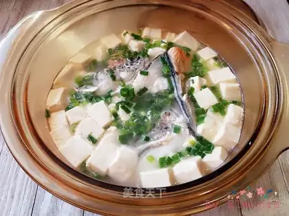 Tofu soup