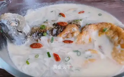 Squid radish soup