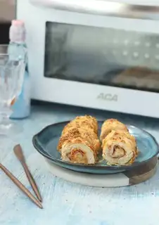 French blue ribbon chicken burrito