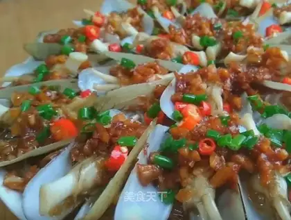 Garlic fan steams