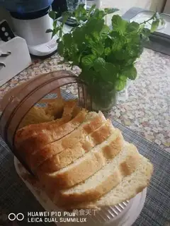 Homemade bread