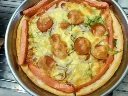 Homemade pizza