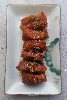 Red burn ribs