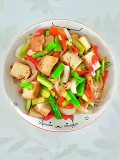 Sour chicken tofu