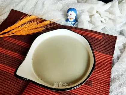 Red dates, bean soy milk