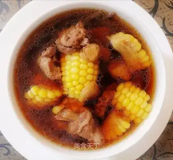 Old duck's eight-jind corn soup