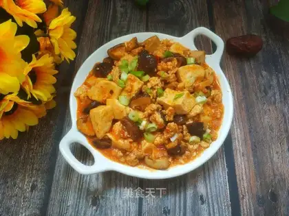 Tofu mushrooms