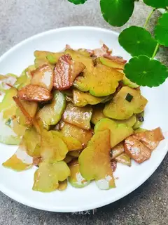 Fried meat