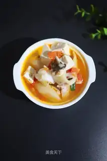 Tofu soup