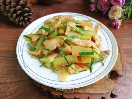 Pumpkin chicken