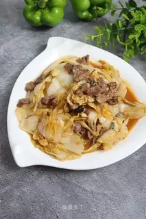 Big cabbage beef